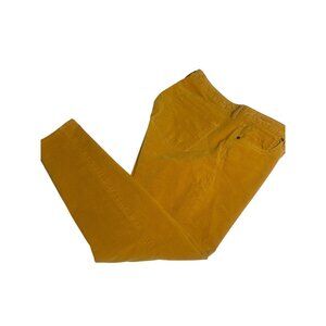 Edyson Mustard Gold Yellow Corduroy Skinny Pants Sz 16W